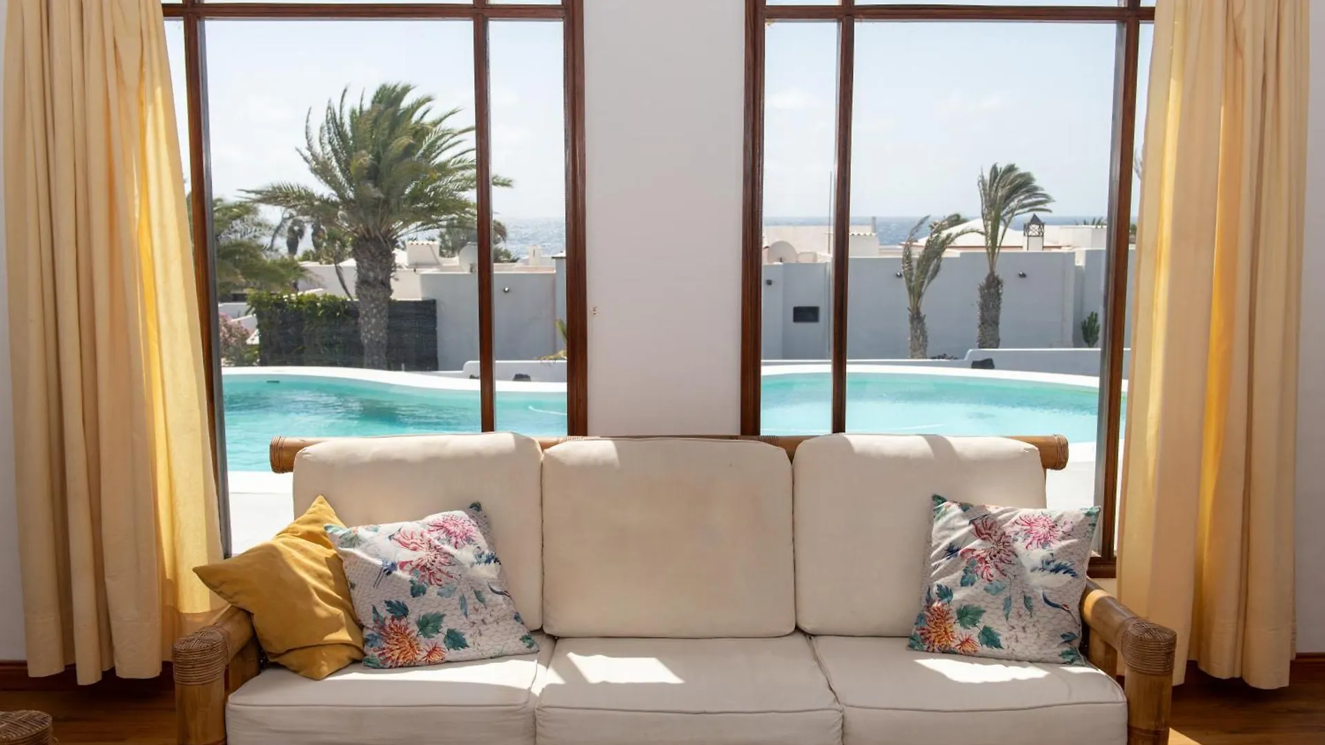 Apartment Villa Blanca Nudist Place Charco del Palo Spain