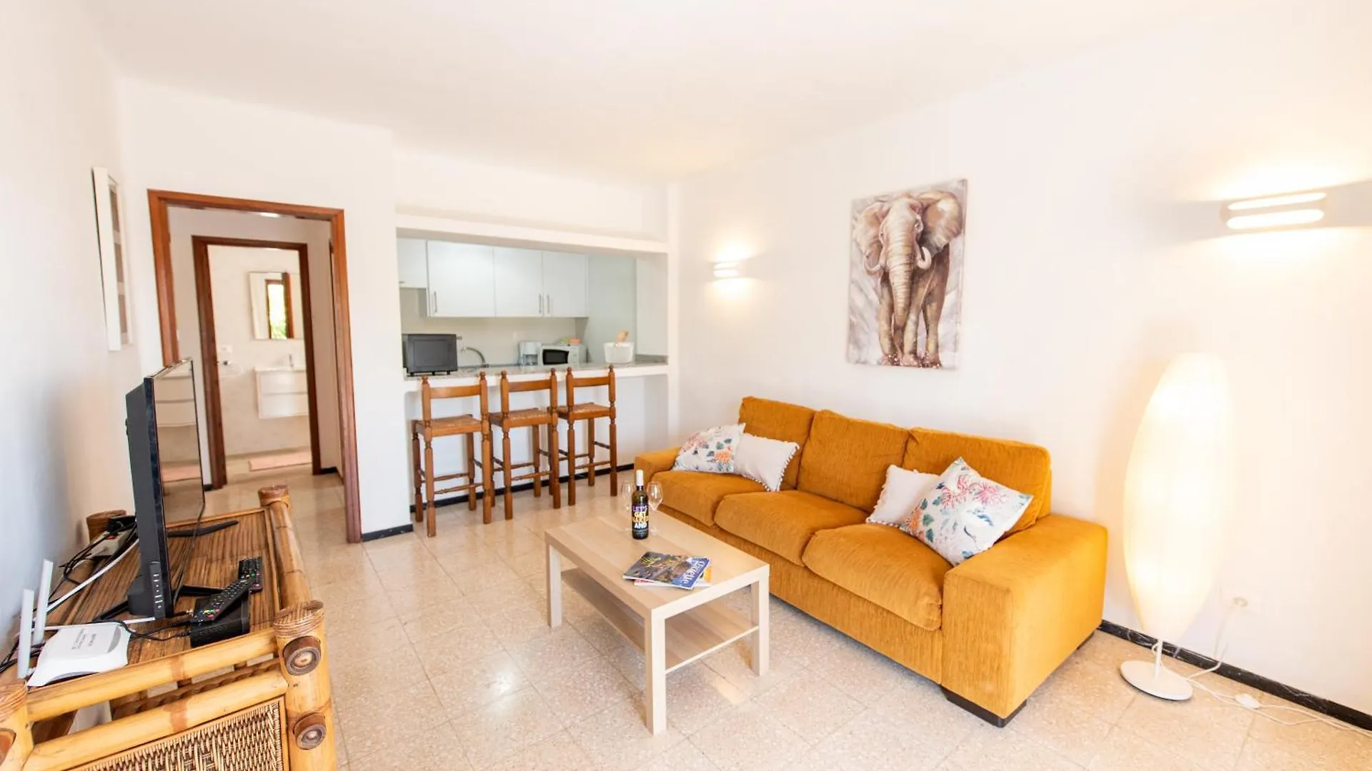 Villa Blanca Nudist Place Charco del Palo Apartment