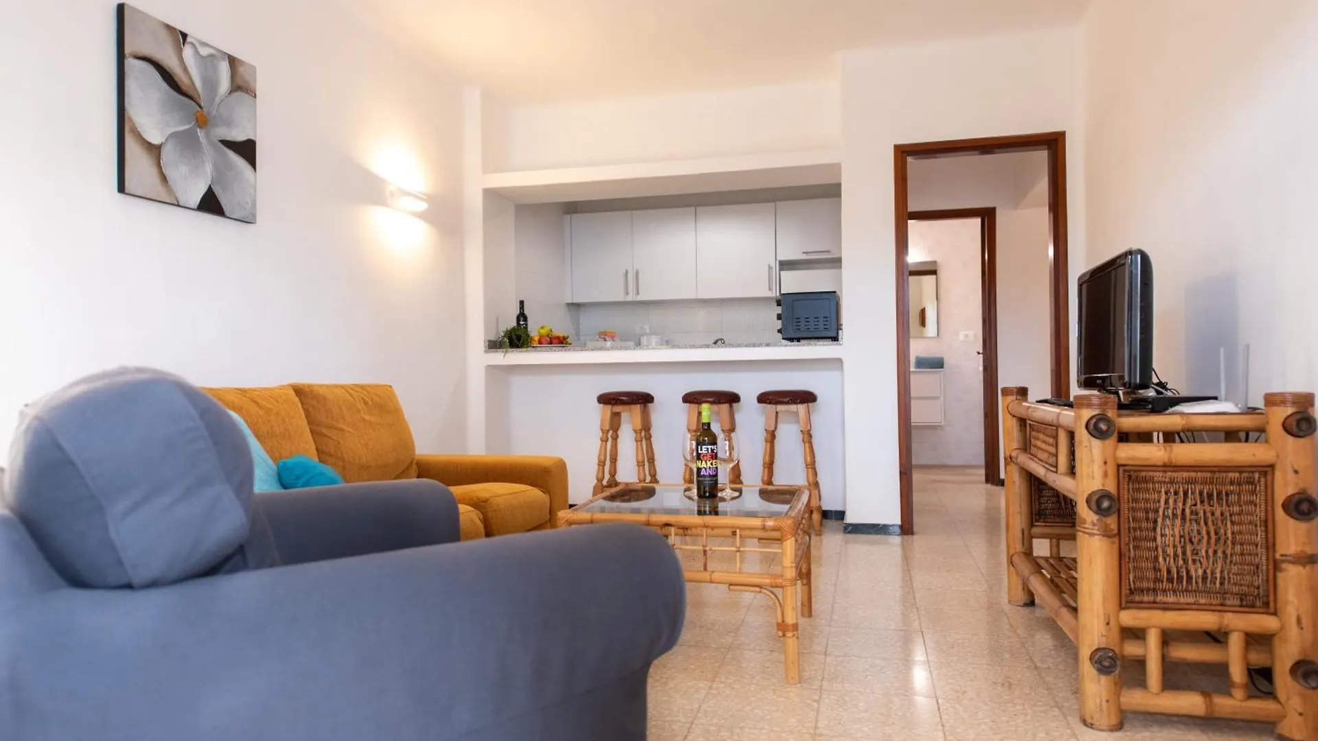 Apartment Villa Blanca Nudist Place Charco del Palo